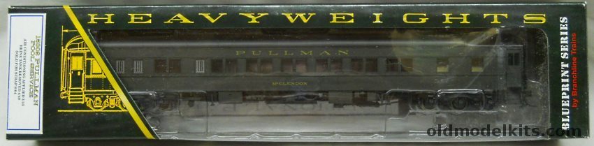 Branchline Trains 1/87 Blueprint Series HO Heavyweight Passenger Coach 1-21 Pullman Sleeper Pool Service 'McClendon', 15302 plastic model kit